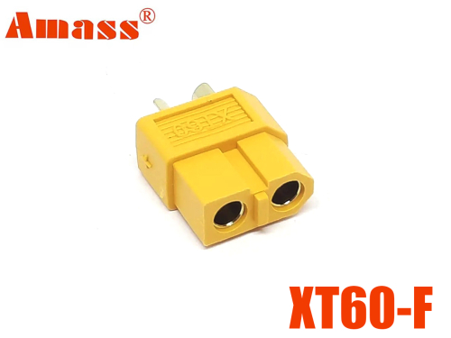 Роз'єм силовий кабельний XT60-F Amass (female, мама) фото 1