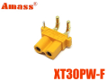 Роз'єм силовий кутовий на плату XT30PW-F Amass (female, мама)